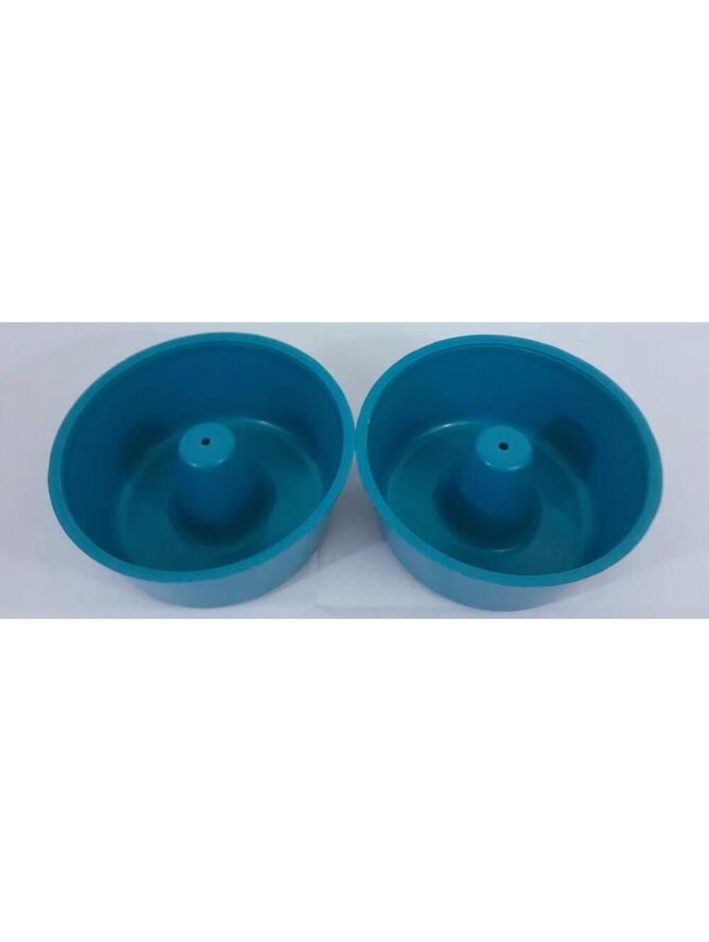 RAYTECH Tumble-VIBE 2-BOWLS 8" Only For Tumbler Rock Polisher Replacement